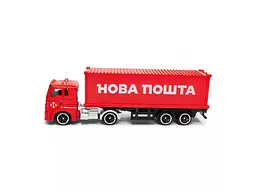 Машинка-моделька TECHNODRIVE фура Нова Пошта - мініатюра 2