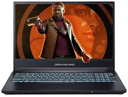 Ноутбук Dream Machines RG3060-15 15.6QHD IPS 165Hz/Intel i7-12700H/16/1024F/NVD3060-6/DOS (RG3060-15UA38)