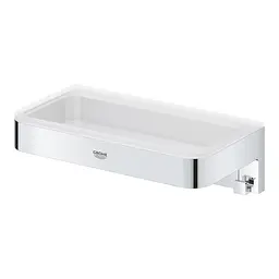 Полиця для душу з тримачем Grohe QuickFix Start Cube 41107000, Хром - мініатюра 2