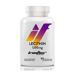 Соєвий лецитин Lecithin 1200 mg, 90 капсул IronFlex vit0004285