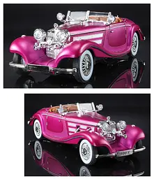 Колекційна металева модель автомобіля АвтоЕксперт Mercedes-Benz 500K Special Roadster 1936 з інерцією, світлом та звуком 1:24 - мініатюра 4