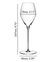 Набір келихів для білого вина Riedel Veloce Sauvignon Blanc 347 мл 2 шт. (6330/33) - мініатюра 5