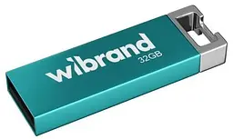 Флеш накопичувач USB 32Gb Wibrand Chameleon, Light синій, USB 2.0 (WI2.0/CH32U6LU)