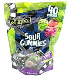 Жувальні цукерки Beetlejuice Halloween Bugs Grubs Gummies 40 шт 280 г