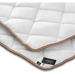 Ковдра вовняна MirSon Gold Silk №053 літня 220x240 см біла - мініатюра 11
