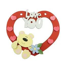 Заготовка для декорування "Love you-3" FDPO-133 - мініатюра 2