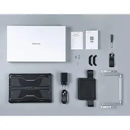 Планшет Oukitel RT6 10.1" FHD+ 8GB/256GB / MT8788 / 20000mAh / 16+16Мп / IP69K /NFC/ LTE Black - мініатюра 7