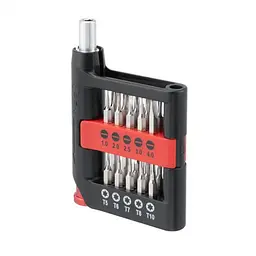 Викрутка з прецизійними насадками 21 штука INTERTOOL VT-3339 - мініатюра 2