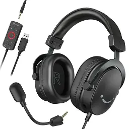 Навушники HF Stereo Fifine H9 Black UA - мініатюра 2