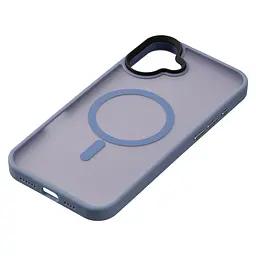 Чохол 2Е Basic для iPhone 16 Plus, Soft Touch MagSafe Cover, синій світлий 2E teh0019315 - мініатюра 3