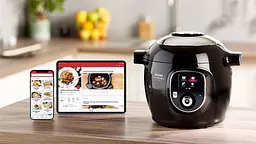 Мультиварка-скороварка Tefal Cook4me + Connect CY855830 - мініатюра 17