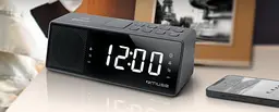 Радіо-годинник з USB Muse M-172 BT чорний - мініатюра 4