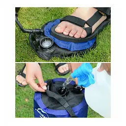 Душ портативний Naturehike NH17L101-D Blue (6927595721872) - мініатюра 6