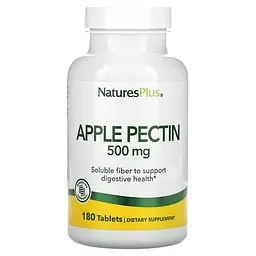 Яблучний пектин, Apple Pectin, 500 мг, 180 таблеток Nature's Plus vit0001826