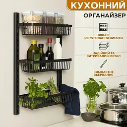 4-рівневий настінний кухонний органайзер - мініатюра 2