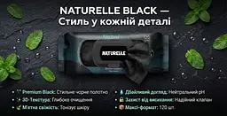 Вологі серветки універсальні Naturelle Classic Fresh&Mint 120 шт. Чорні вологі серветки - мініатюра 4