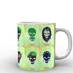 Кухоль GeekLand Загін Самогубців Suicide Squad арт SS.02.004 330 мл білий - мініатюра 3