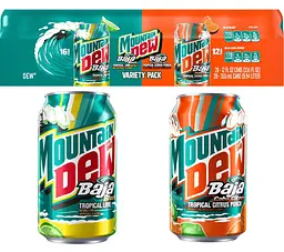 Газований напій Mountain Dew Baja Blast Cabo Citrus 355 мл - мініатюра 2