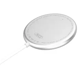 Бездротовий зарядний пристрій XO CX008 Magnetic 15 W білий