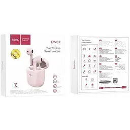 Навушники Hoco Leader True Wireless BT Headset EW07 Bluetooth білі - мініатюра 3