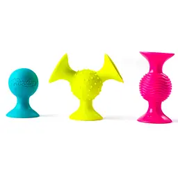 Брязкальце-присоска Fat Brain Toys Рipsquigz 3 шт. (F089ML) - мініатюра 2
