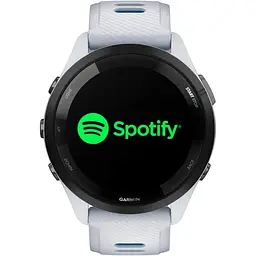 Смарт-годинник Garmin Forerunner 265 Black Bezel with Whitestone Case and Whitestone/Tidal Blue Silicone Band (010-02810-01) [89366] - мініатюра 6