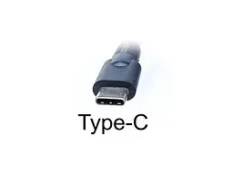 Блок живлення для HP 90W Type-C (USB-C) + USB Ovale (з кабелем) - мініатюра 2
