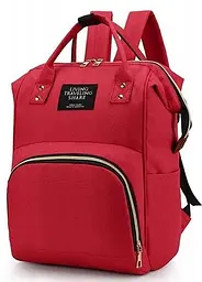 Рюкзак для мами 12L Living Traveling Share червоний Nobrand sum0028790 - мініатюра 2
