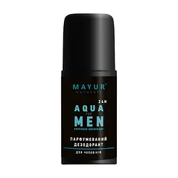 Дезодорант Mayur Aqua For Men парфумований для чоловіків 50 мл (4820230954883)