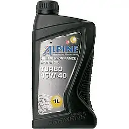 Олива моторна Alpine Turbo 15W-40, 1 л (24848)