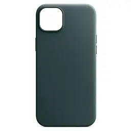 Кожаный чехол-панель для Apple iPhone 12 Pro Max, FAKE Leather Case, зеленый, искусственная кожа, премиум-класс, противоударный, защита всего корпуса, с мягкой подкладкой, поддержка MagSafe и беспроводной зарядки, ArmorStandart (ARM61389)