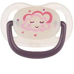 Пустушка Canpol babies Night Dreams силіконова анатомічна 0-6 міс. рожева (22/500_pin_new)