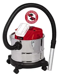 Пилосос професійний акумуляторний для золи TE-AV 18/15 Li C - Solo PXC 18В Einhell teh0025741