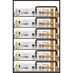 Акумулятор Pytes LiFePO4 48V (51.2V/100Ah/5120Wh) (E-BOX-48100R) [114199] - мініатюра 4