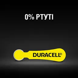 Батарейка Duracell 10 / P10 / PR70 Zinc Air (1.4V) * 6 (5007510/5011445) - мініатюра 7