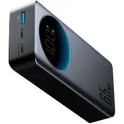 Універсальна мобільна батарея Joyroom 30000mAh 65W PD,QC3.0 USB-A 2xUSB-C In/Out Black (JR-PBF05)