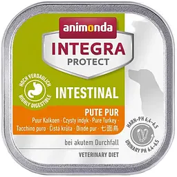 Ветеринарний вологий корм для собак Integra Protect Intestinal при порушеннях травлення та гострій діареї з індичкою 150 г (86413IPR)