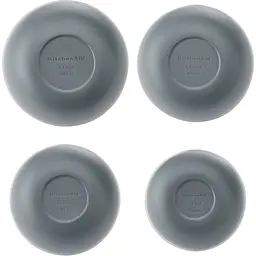 Набір мисок з кришками KitchenAid Coreline сірий 4 шт. (KQG176OSCGG) - мініатюра 2