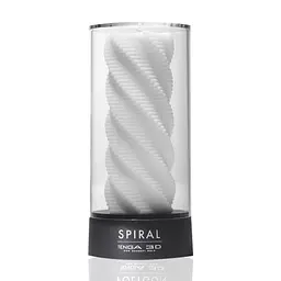 Мастурбатор Tenga 3D Spiral білий - мініатюра 2