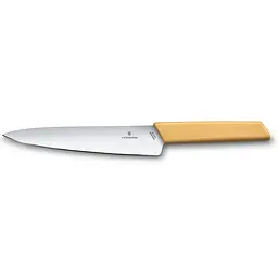 Кухонный нож Victorinox Swiss Modern Carving лезвие 19см с окт. ручкой (блистер)