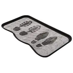 Піддон для взуття з малюнком MultyHome Footprints 38x75 см - мініатюра 2