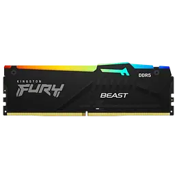 Оперативна пам'ять Kingston Fury 32GB DDR5 5200MHz Beast RGB Black (KF552C40BBA-32)