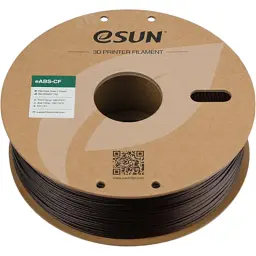 Пластик для 3D-принтера eSUN EABS-CF 1,75mm 1kg DARK RED (EABS-CF-P175AR1) - мініатюра 2