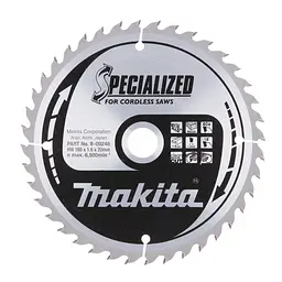 Диск пиляльний по дереву 165х20 мм 40T Makita B-09248