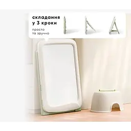 Мольберт для малювання зі стільцем Mealux Flint (KD-G011 Green) - мініатюра 4
