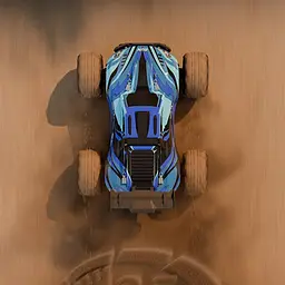 Машинка на радіокеруванні SCHE HW8807 All-terrain sports car Blue - мініатюра 3