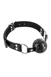 Повітропроникний кляп Fetish Tentation Rigid Gag Ball - мініатюра 2