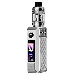 Електронна сигарета Voopoo Drag 6 220W 4400mAh with Uforce-X Tank 2 5ml Kit Silver (19205)