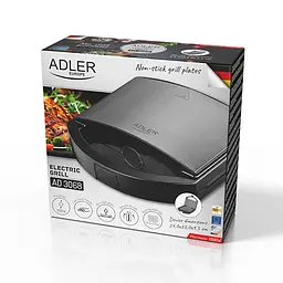 Гриль контактний Adler AD 3068 - мініатюра 10