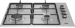 Газова варильна поверхня Beko HIGG 64123 SX Хром (6788125) - мініатюра 2
